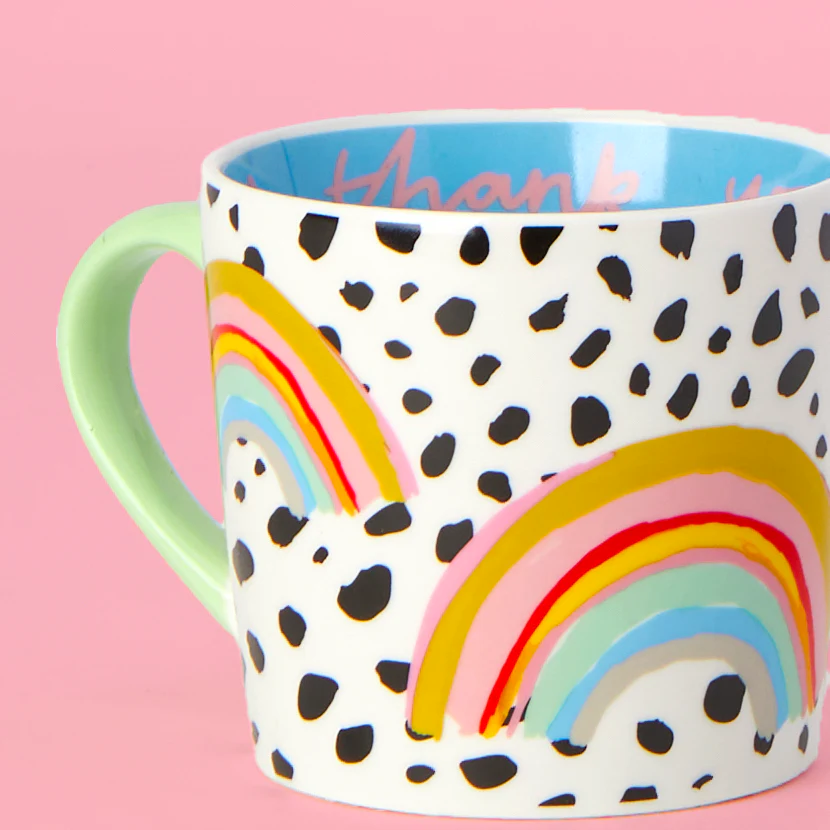 Thanks For Helping Me Grow Rainbow Mug - Image 3
