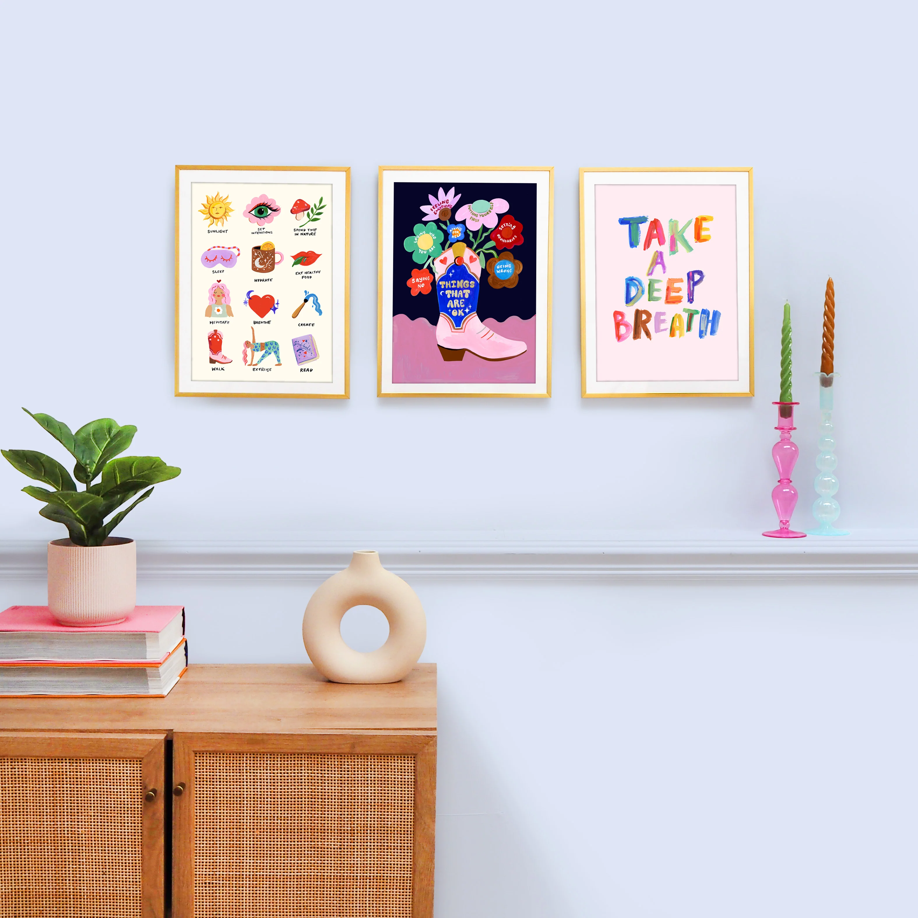 Things That Are Okay Boots - Eleanor Bowmer X Zoella Print - Image 3