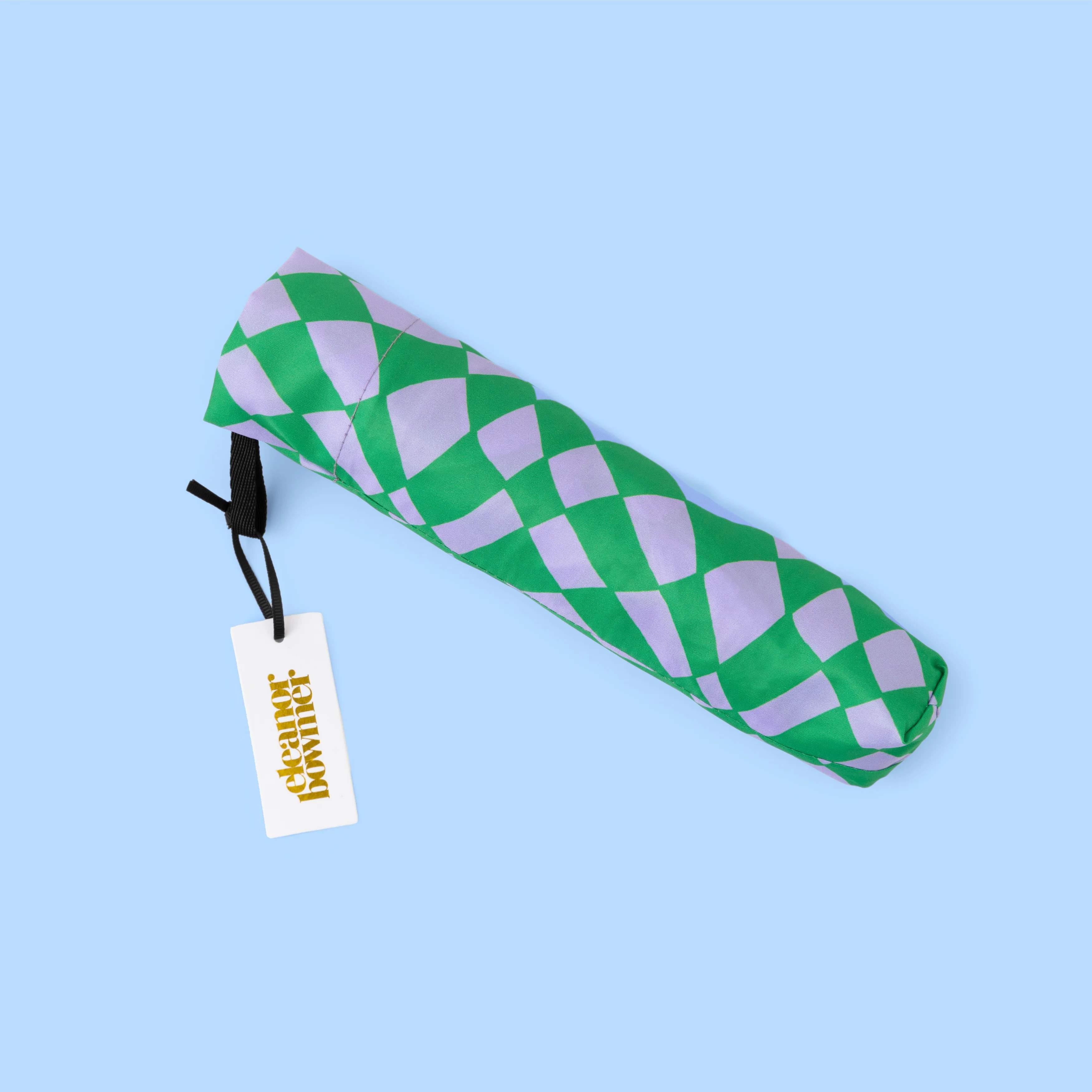 Waved Checkerboard Umbrella - Image 3