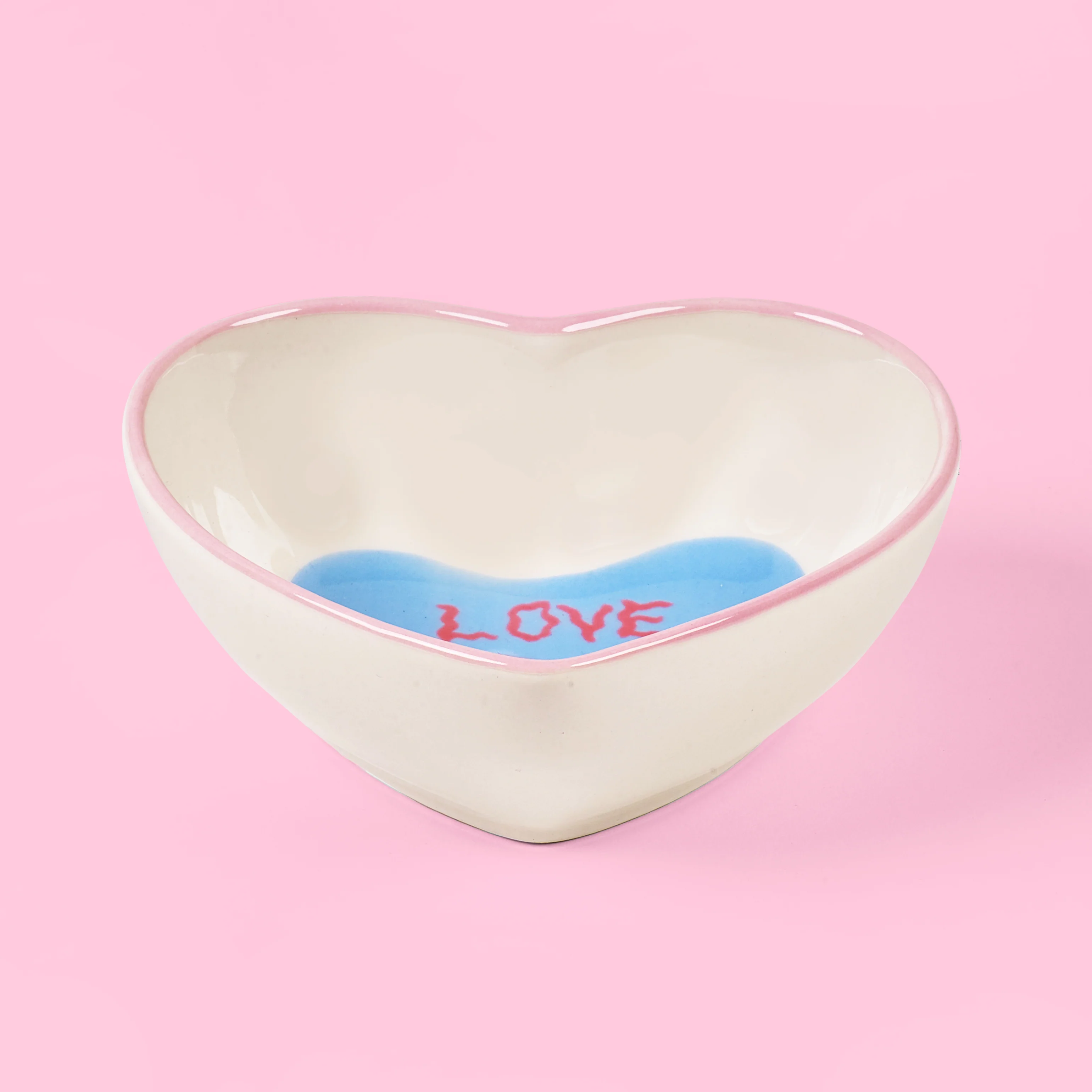 With Love Heart Nibble Bowls - Set of 2 - Image 4