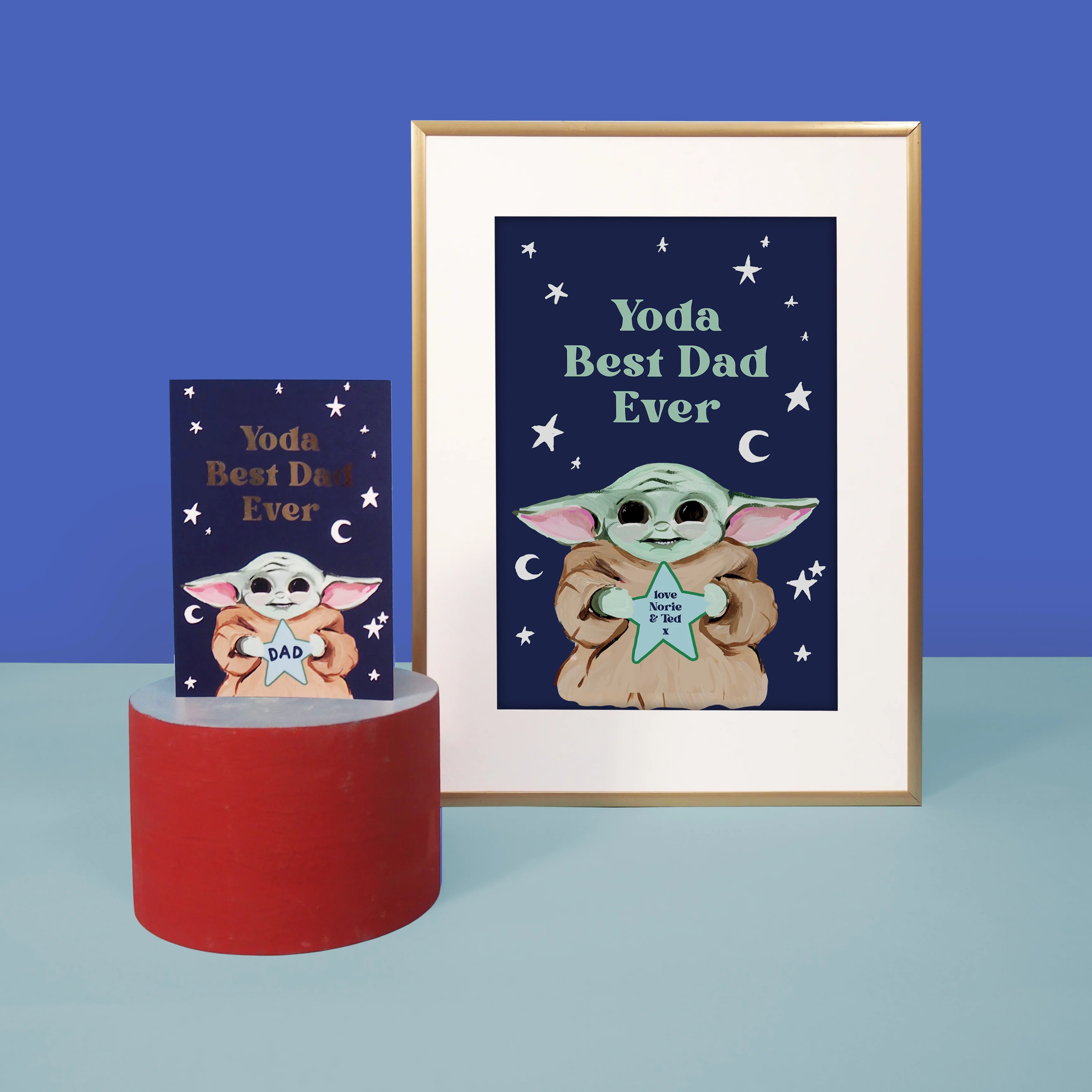 Yoda Best Dad Ever Card - Image 2