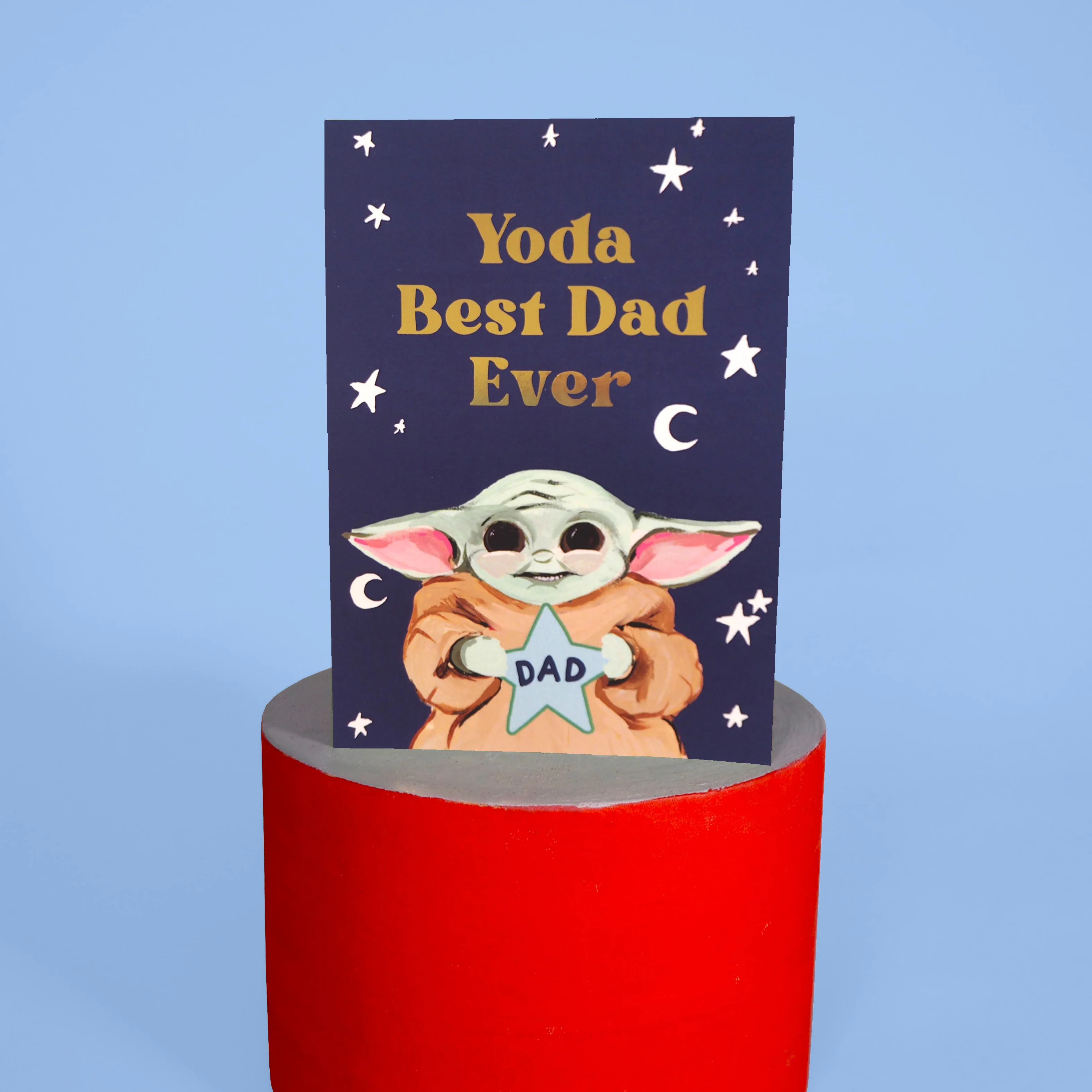 Yoda Best Dad Ever Card - Image 3