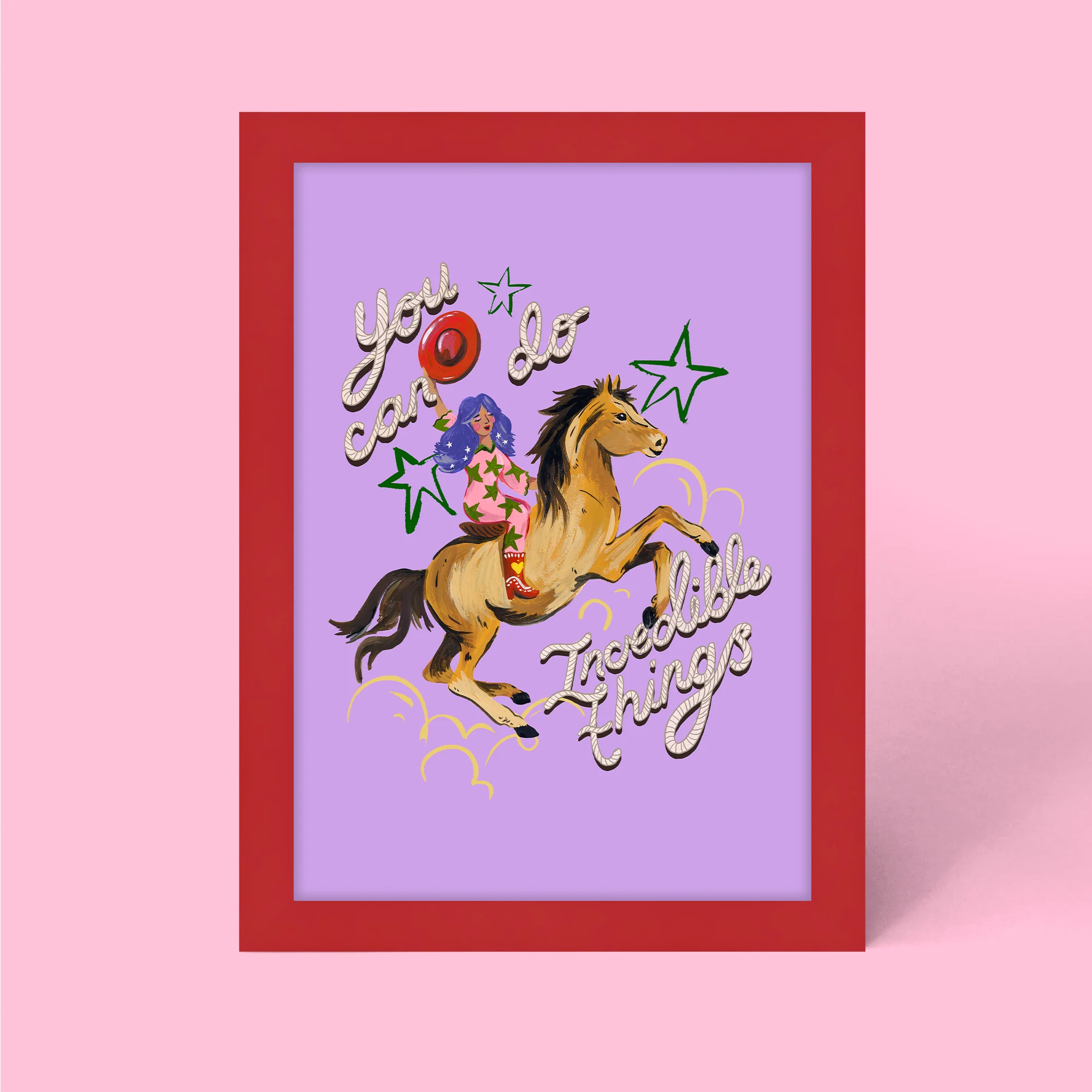 You Can Do Incredible Things Framed Print - Image 2