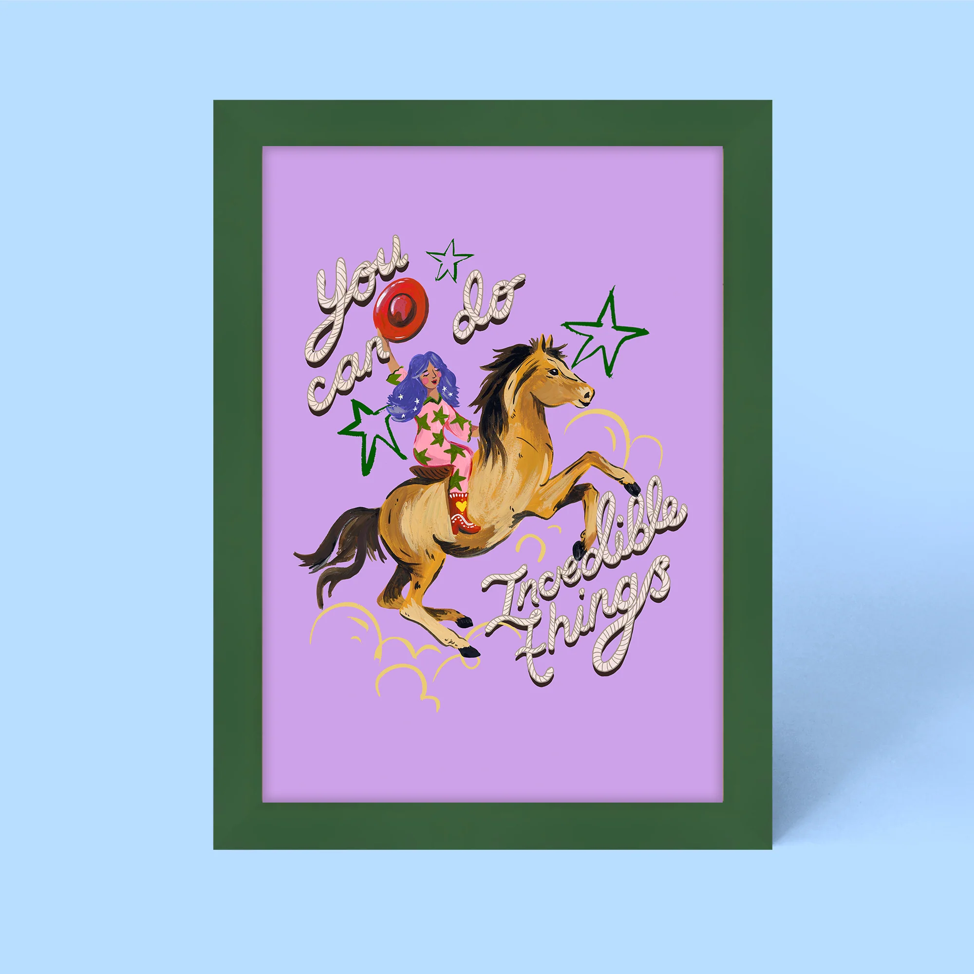You Can Do Incredible Things Framed Print - Image 3