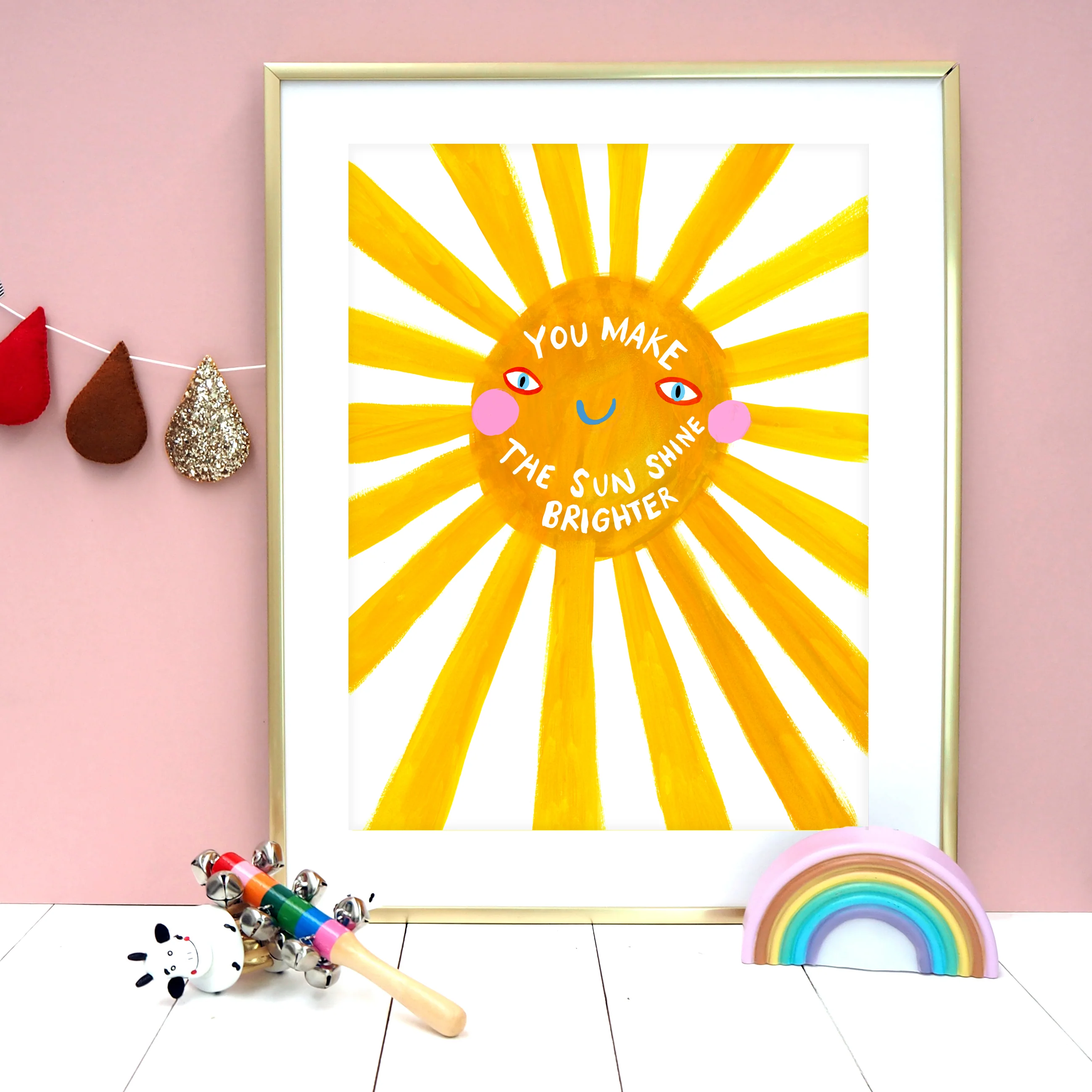 You Make The Sun Shine Brighter Print - Image 3