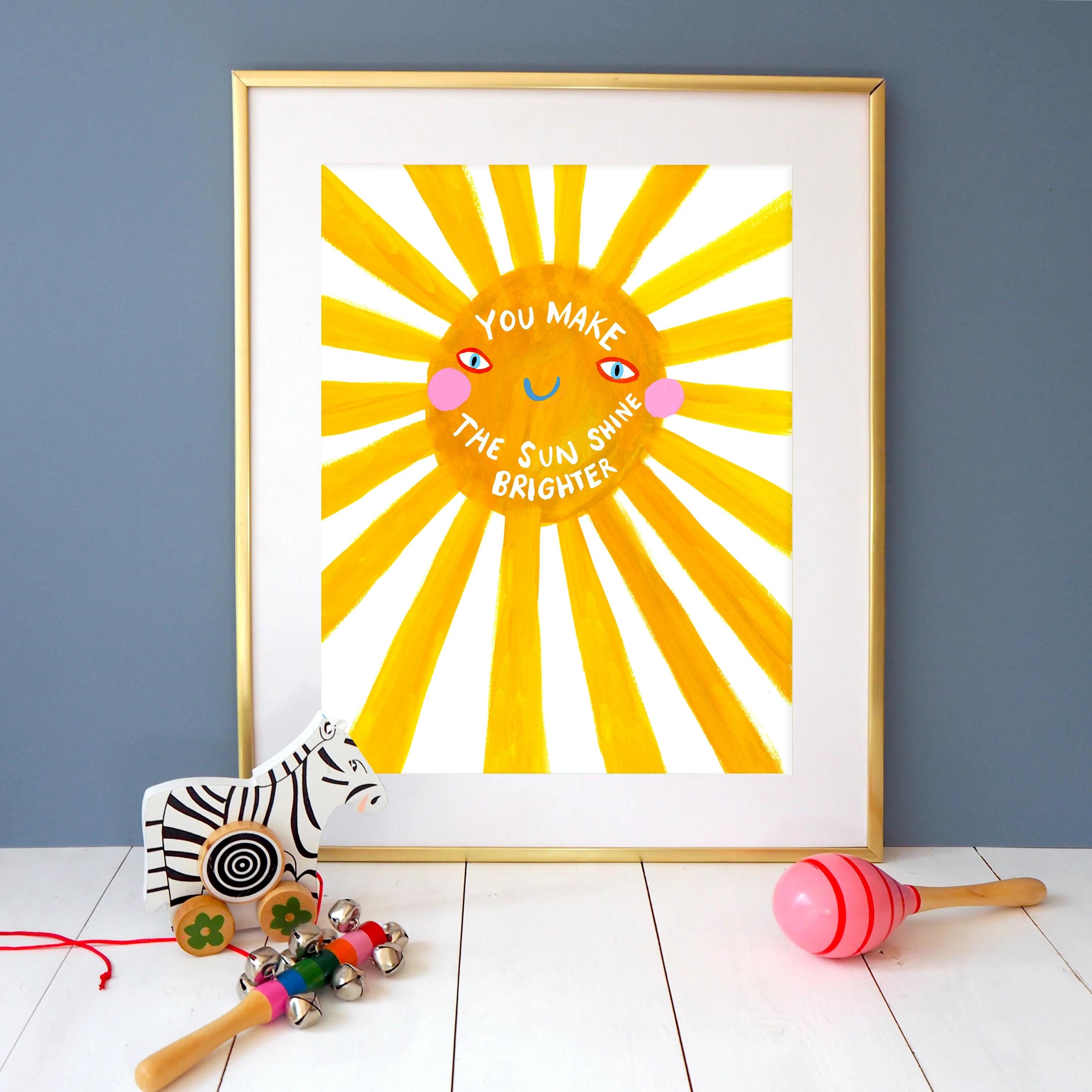 You Make The Sun Shine Brighter Print - Image 4