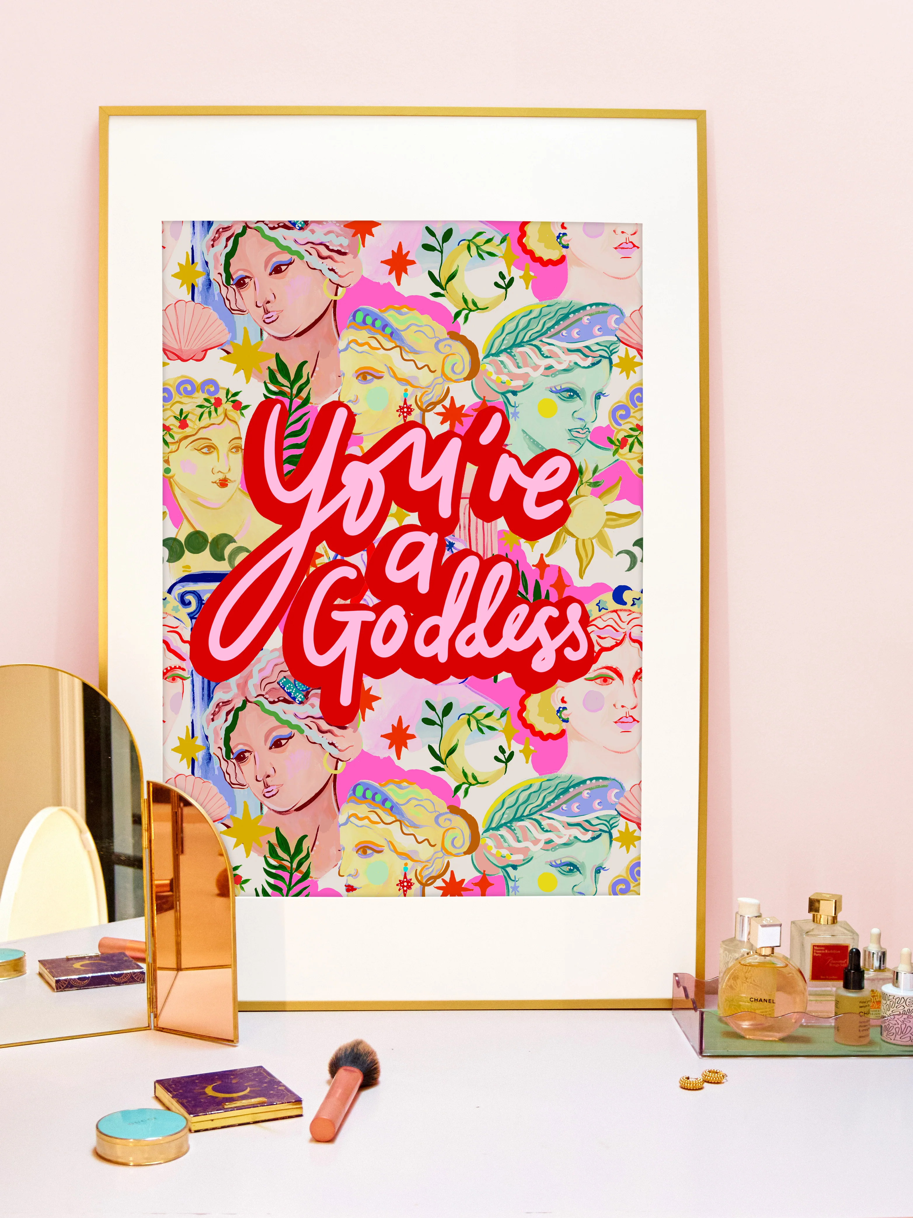 You're A Goddess Print - Image 2