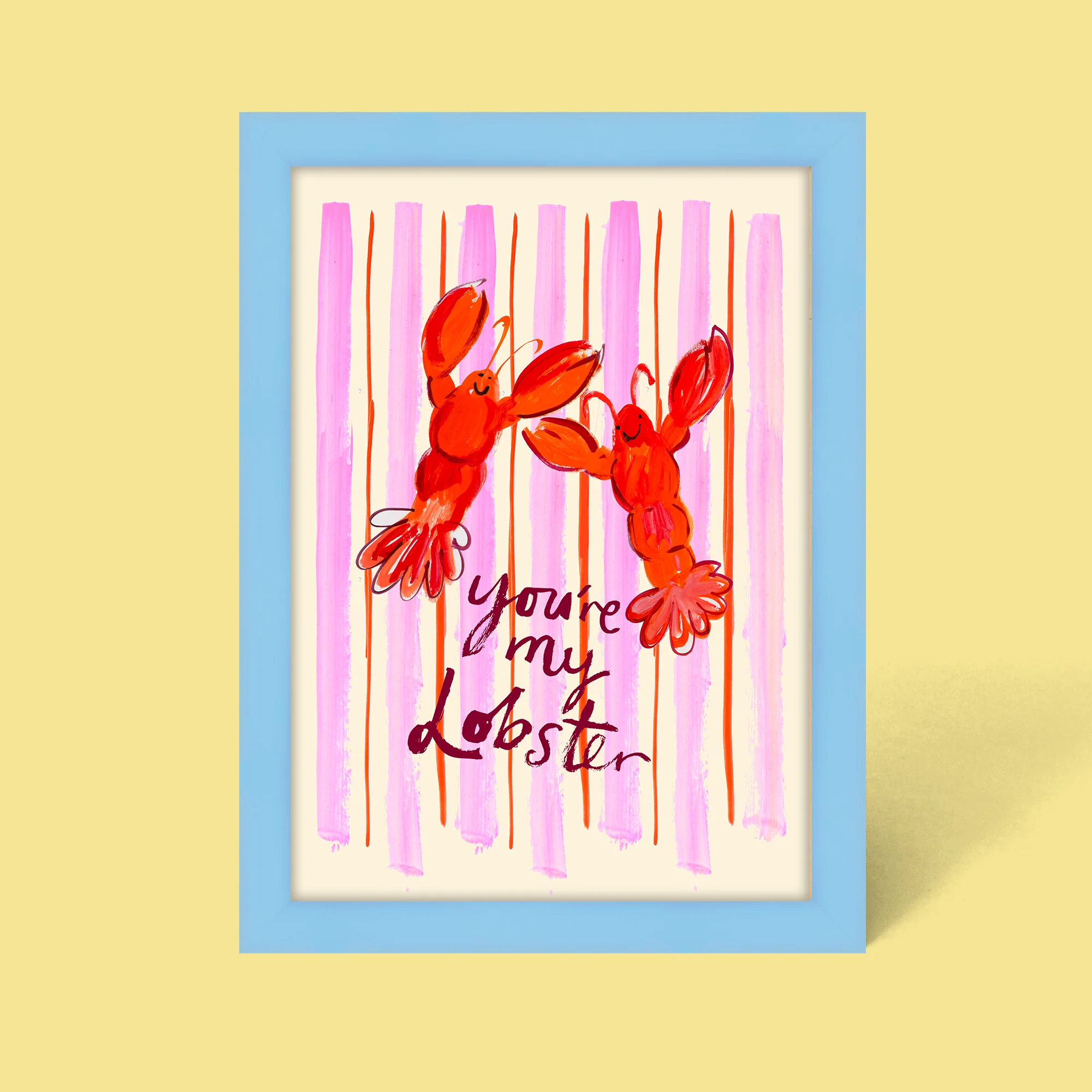 You're My Lobster Framed Print - Image 2