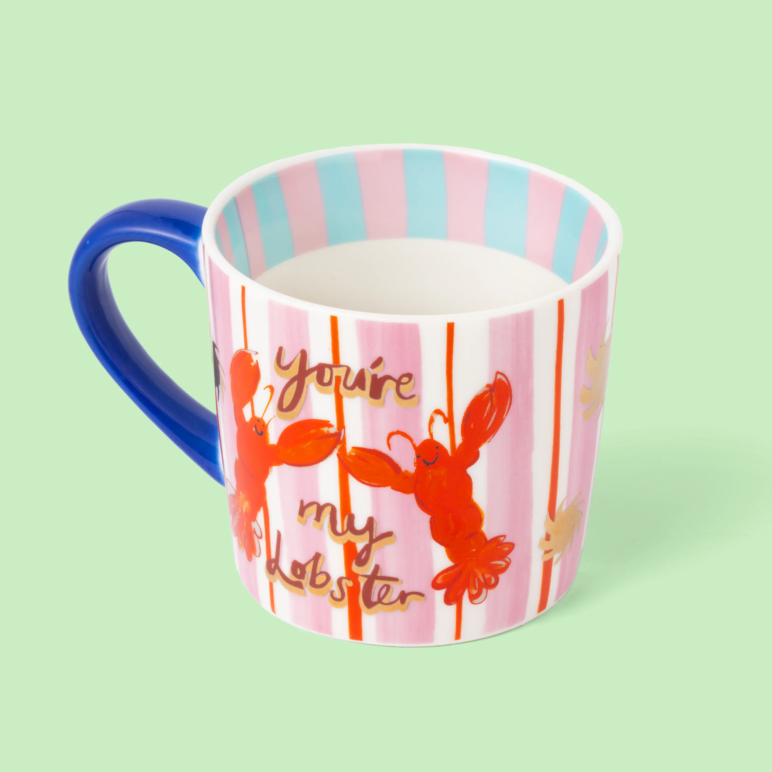 You're My Lobster Stripe Mug - Image 2