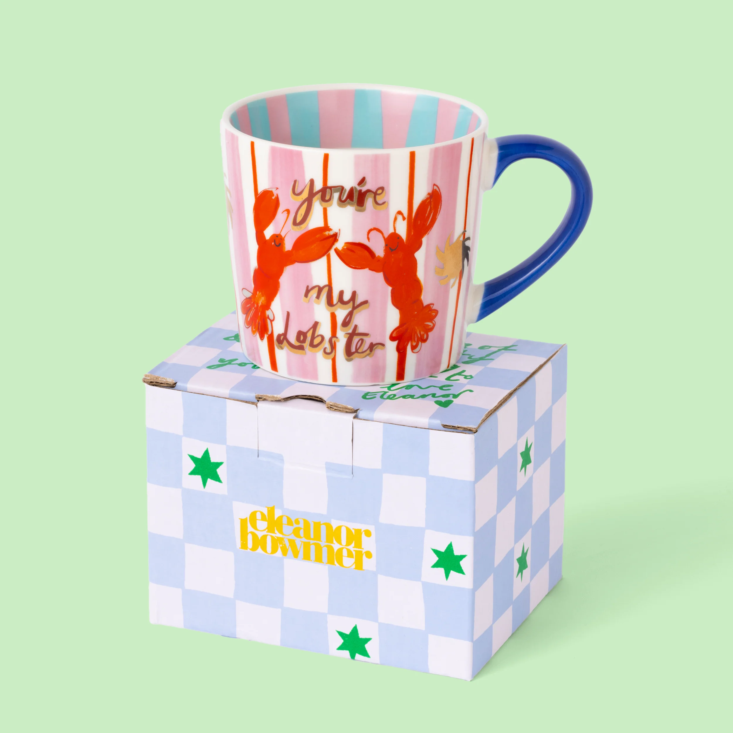 You're My Lobster Stripe Mug - Image 4