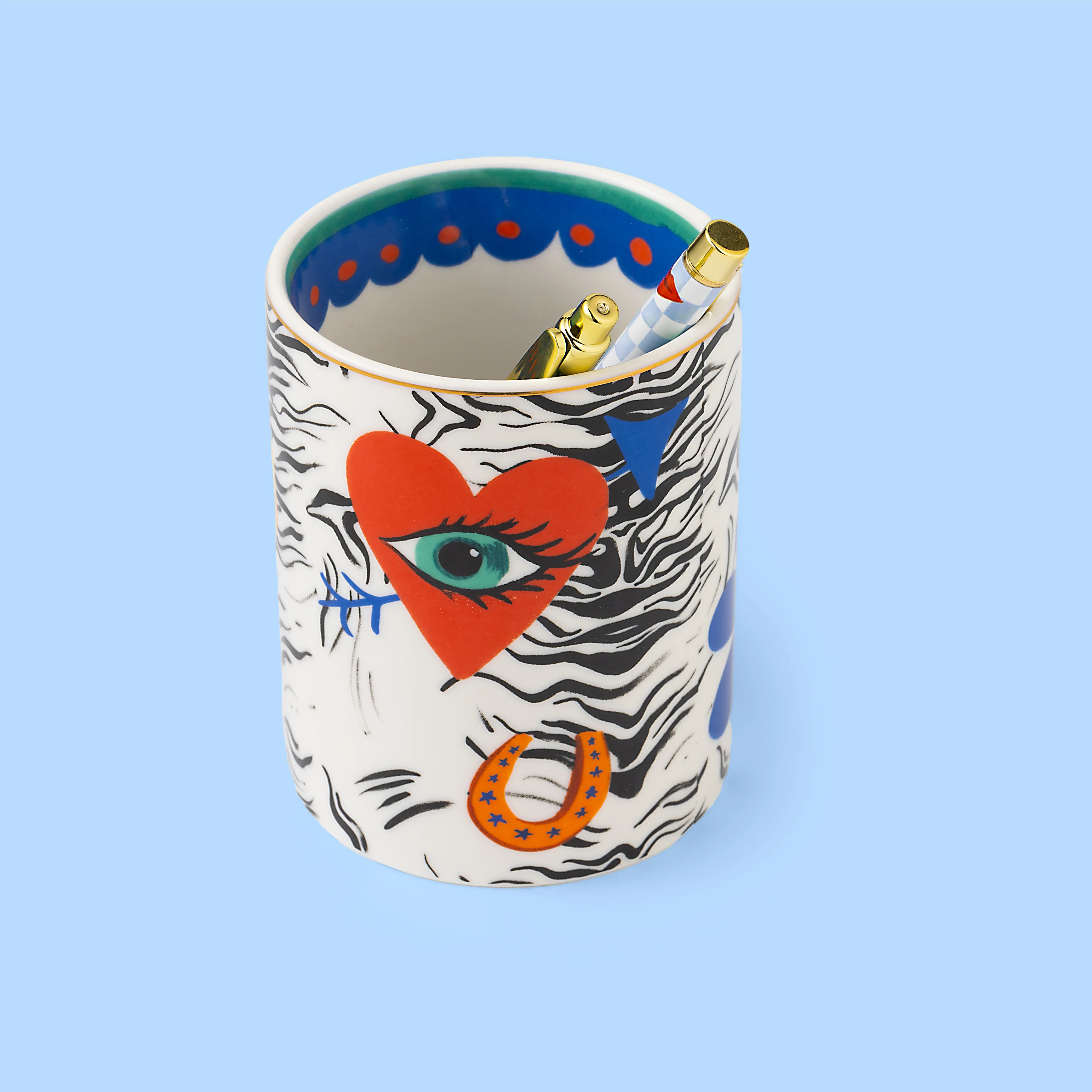 Zebra Icons Pen Pot - Image 2